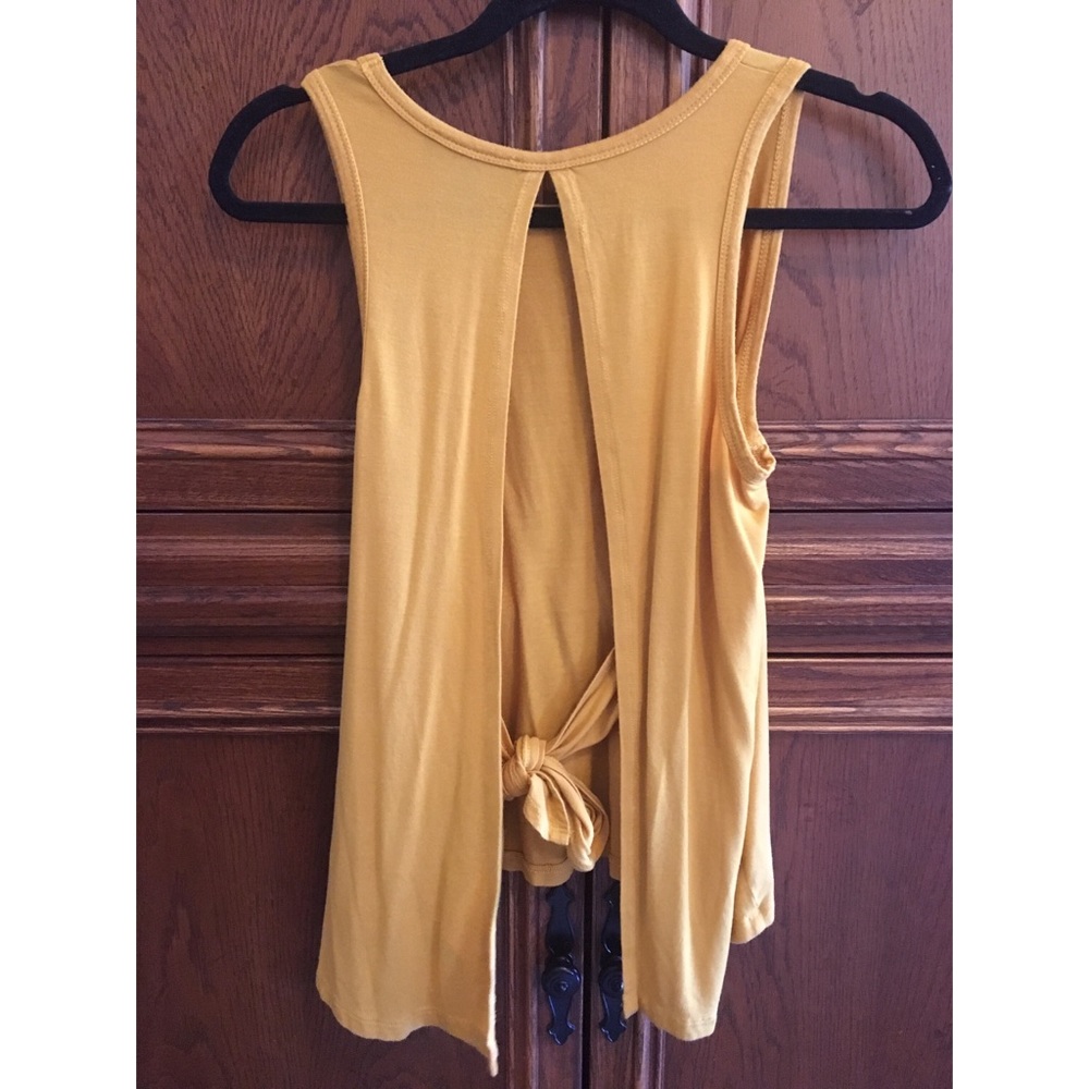 Backless Tie Top